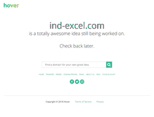 Tablet Screenshot of ind-excel.com